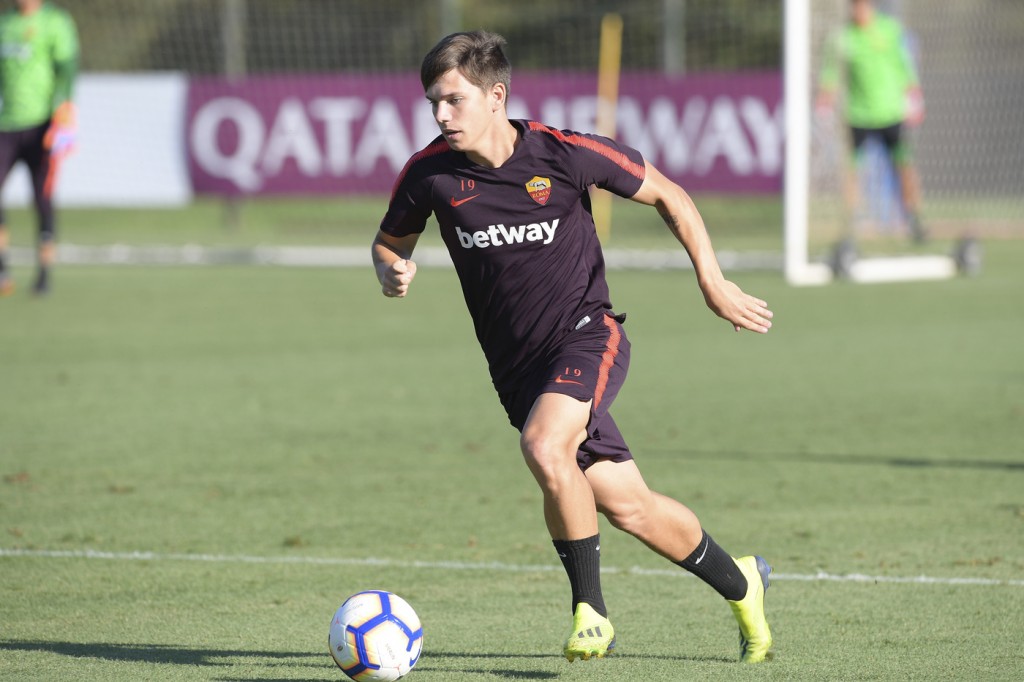 AS Roma_Allenamento_Trigoria_Coric