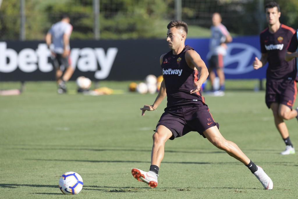 AS Roma_Allenamento_Trigoria_El Shaarawy