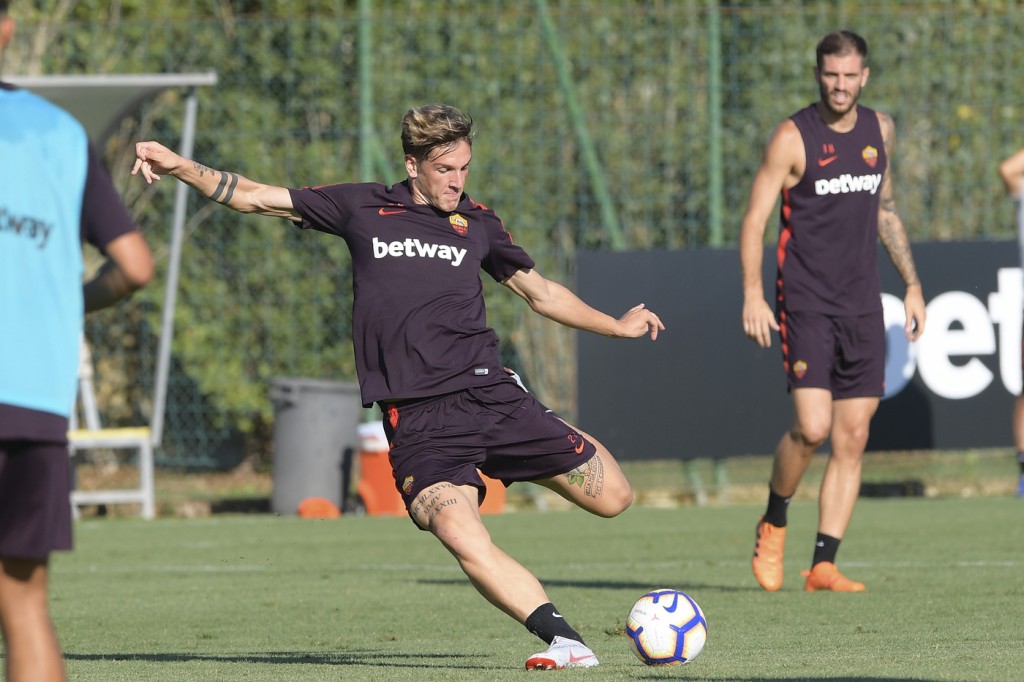 AS Roma_Allenamento_Trigoria_Zaniolo
