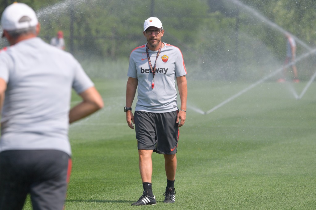 Di_Francesco_AS Roma Tour USA 2018, allenamento in New Jersey