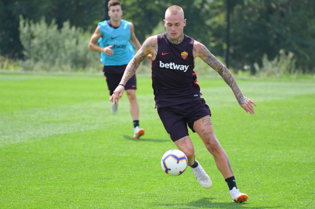 Karsdorp_AS Roma Tour USA 2018, allenamento in New Jersey