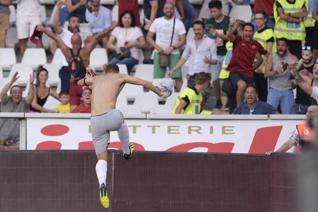 Dzeko Torino vs Roma - Serie A Tim 2018/2019