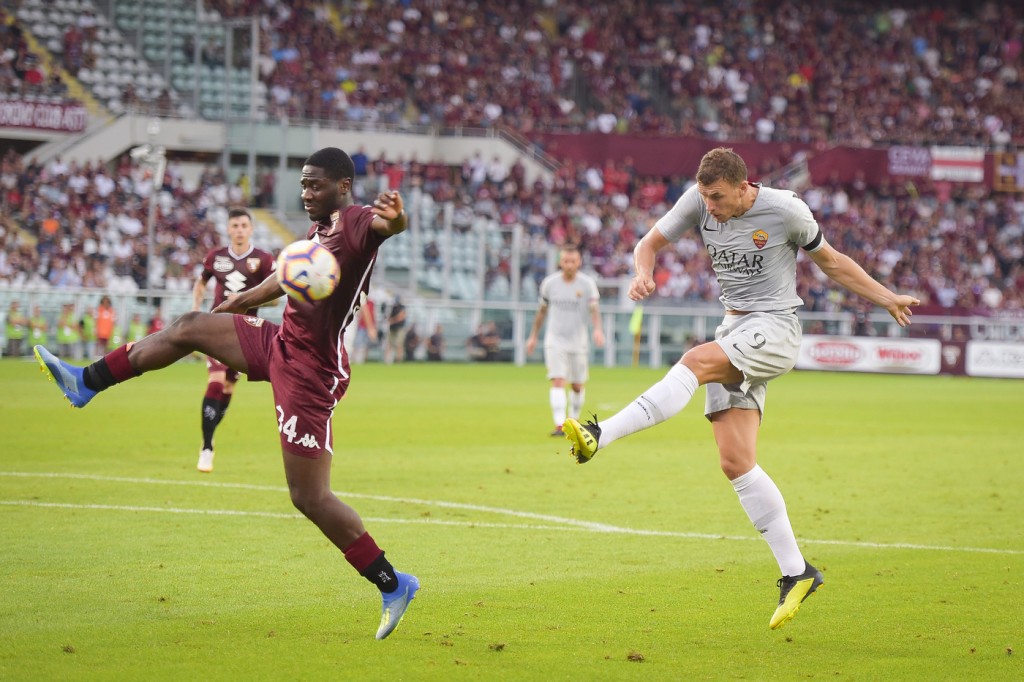 Dzeko Torino vs Roma - Serie A Tim 2018/2019