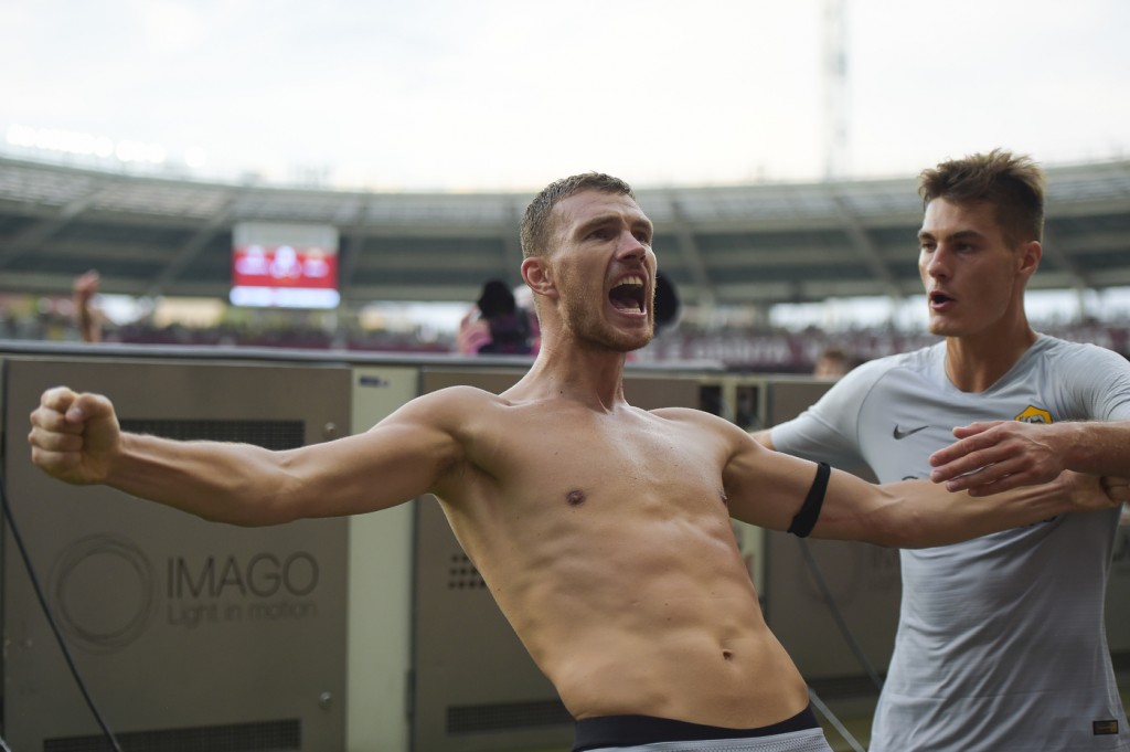 Dzeko Torino vs Roma - Serie A Tim 2018/2019