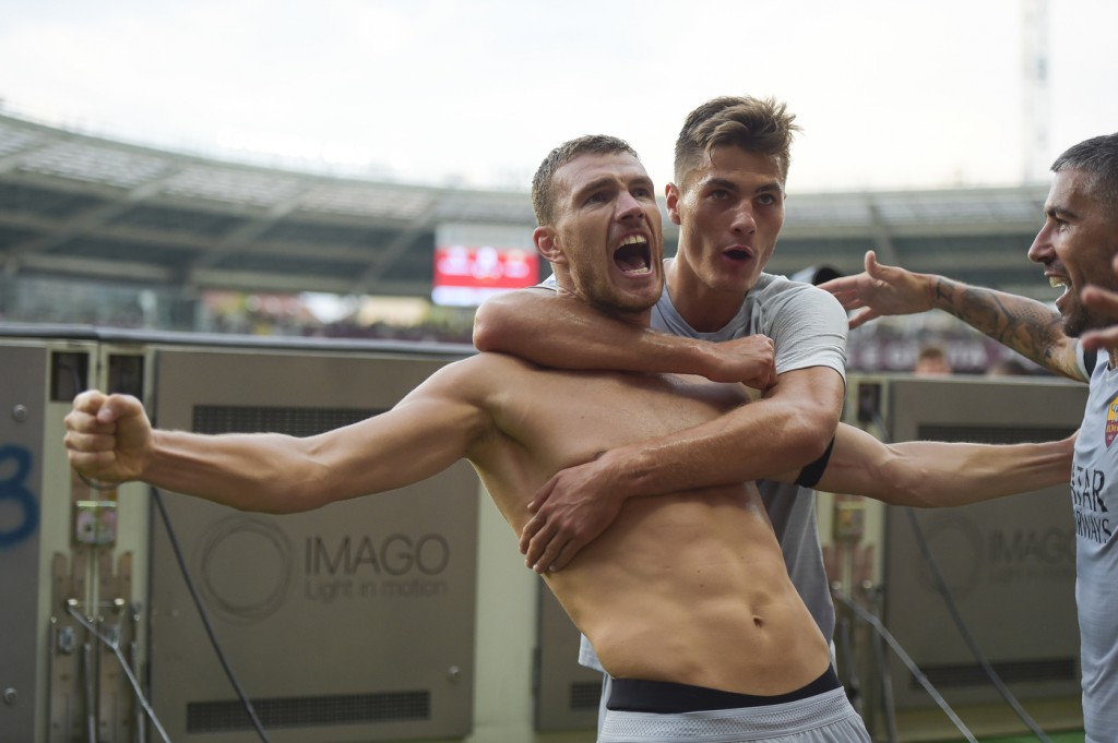 Dzeko Schick Torino-Roma86