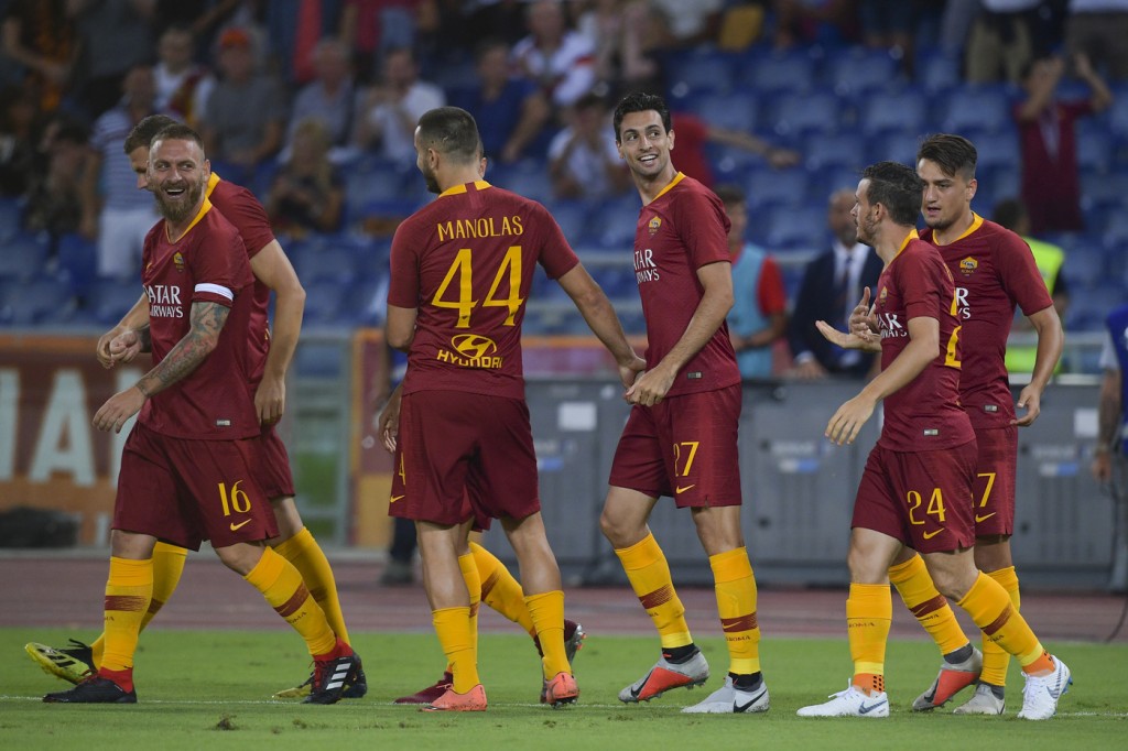 Pastore Manolas De Rossi Roma vs Atalanta - Serie A TIM 2018/2019