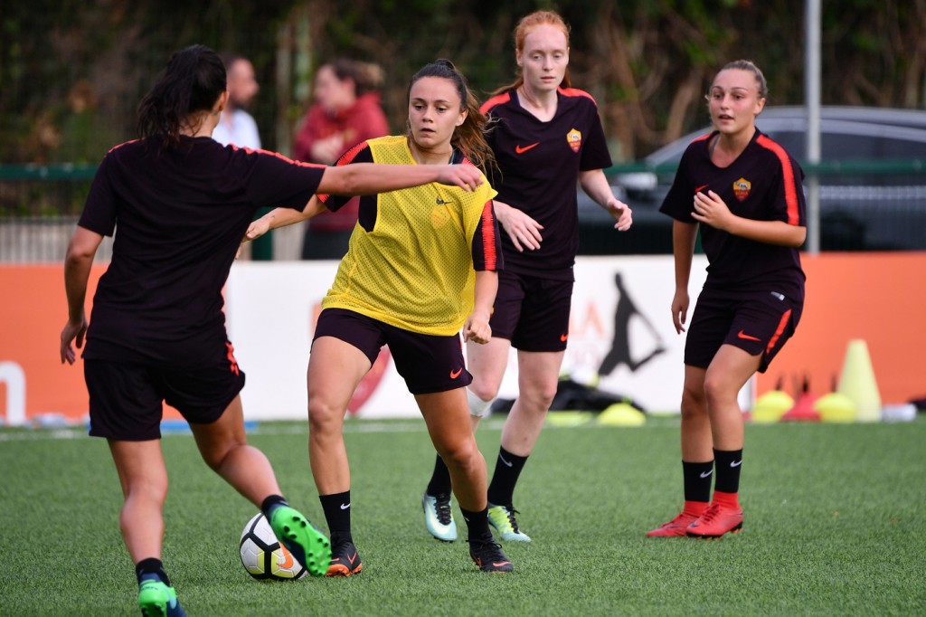 Annamaria Serturini_Allenamento AS Roma FEMMINILE