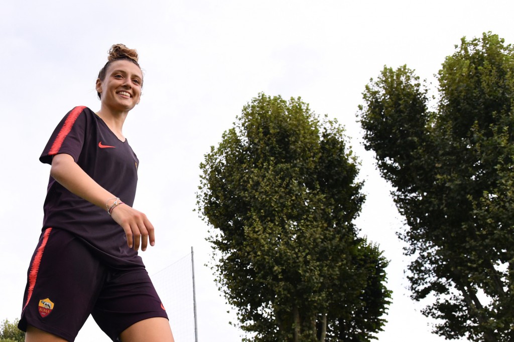 Camilla Labate_Allenamento AS Roma FEMMINILE