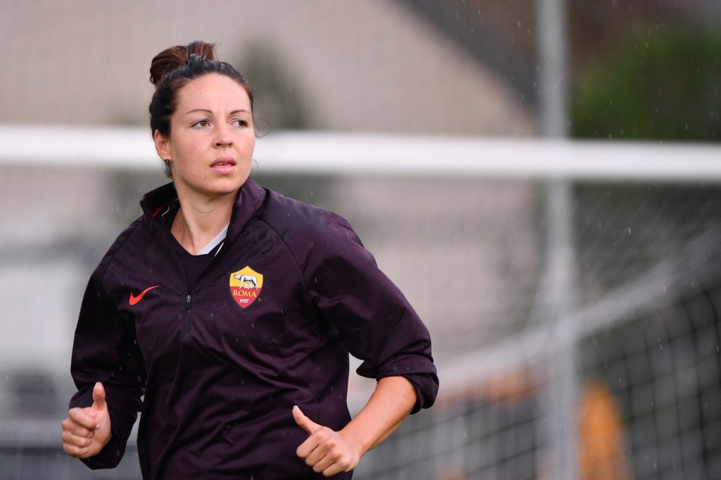 Vanessa Bernauer_Allenamento AS Roma FEMMINILE