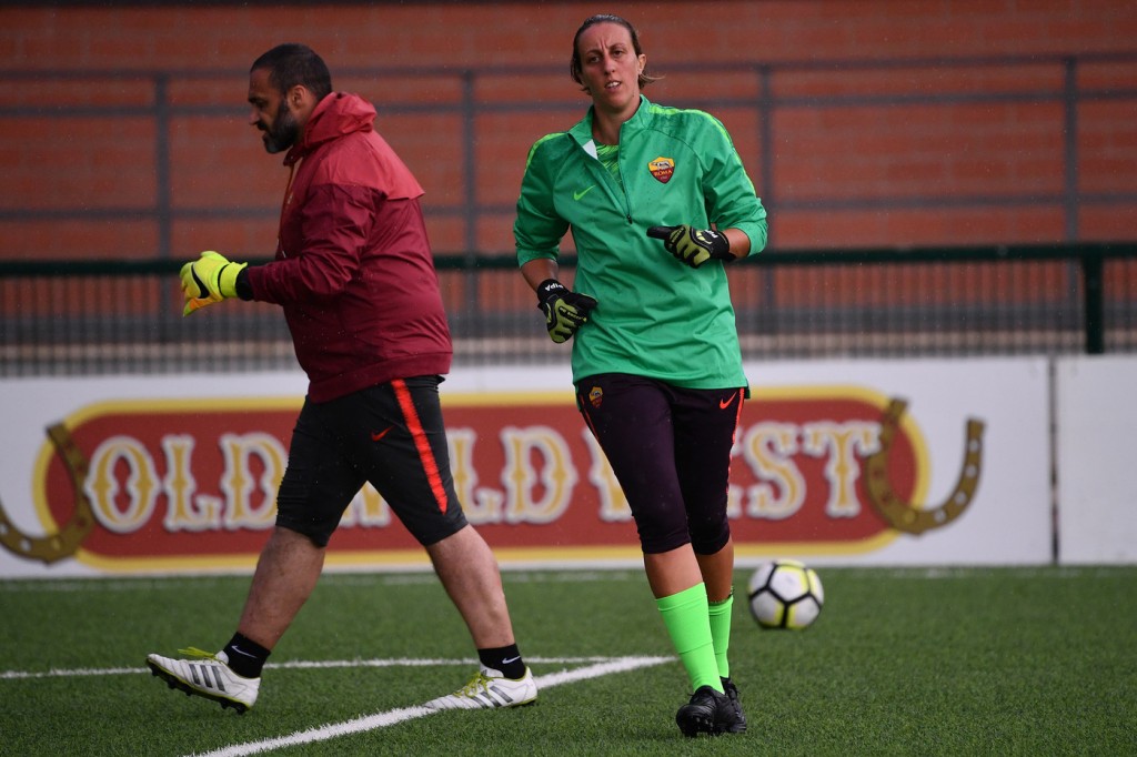 Rosalia Pipitone_Allenamento AS Roma FEMMINILE