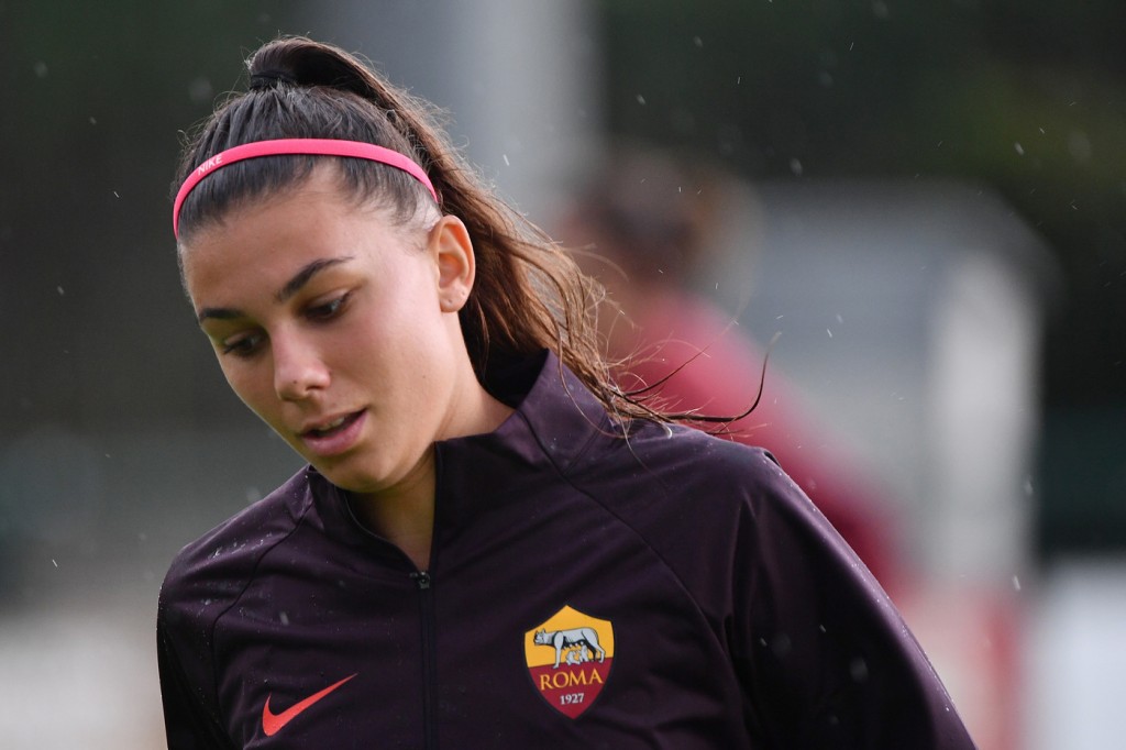 Agnese Bonfantini_Allenamento AS Roma FEMMINILE