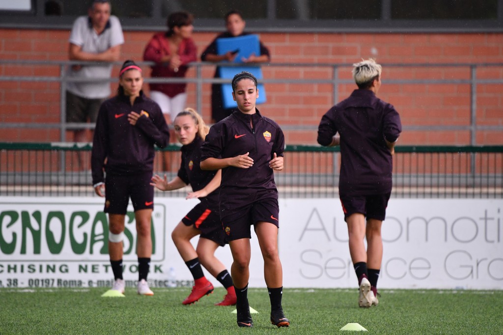 Claudia Ciccotti_Allenamento AS Roma FEMMINILE