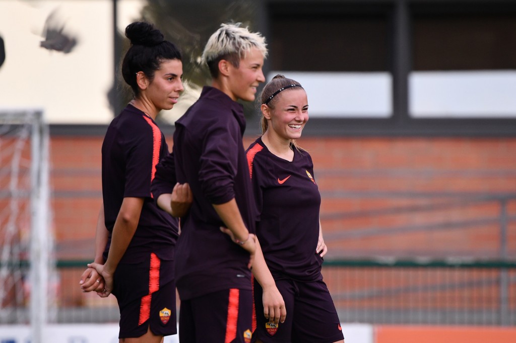 Allenamento AS Roma FEMMINILE