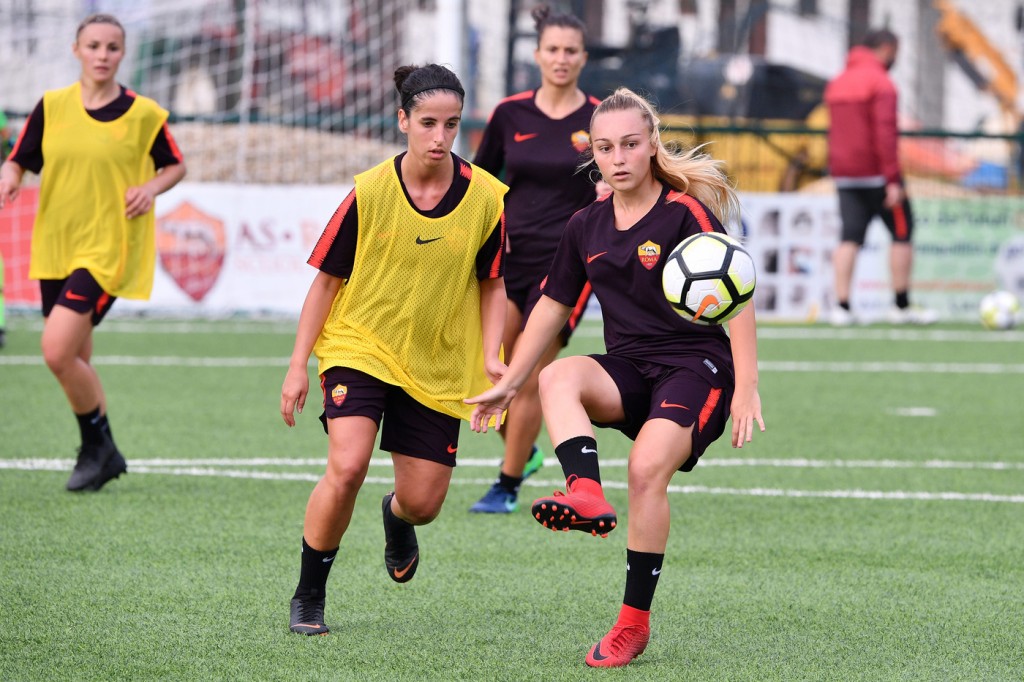 Allenamento AS Roma FEMMINILE