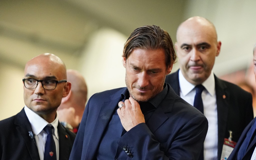 totti Milan vs Roma - Serie A TIM 2018/2019