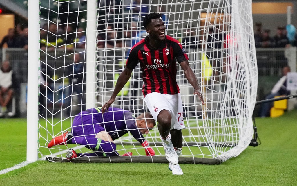 kessie Milan vs Roma - Serie A TIM 2018/2019