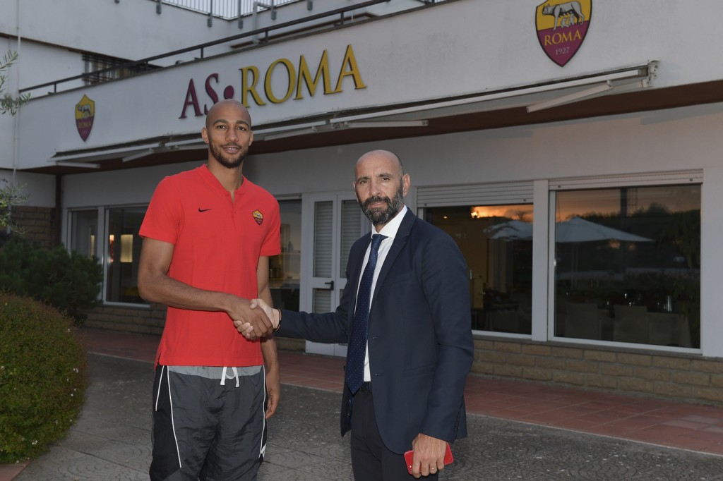 Monchi AS Roma, il nuovo giocatore Steven NZonzi arriva a Trigoria