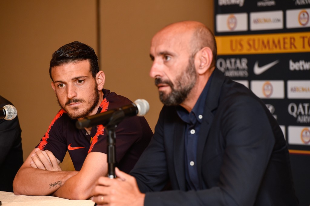 florenzi_monchiAS Roma Tour USA 2018, conferenza stampa a Boston