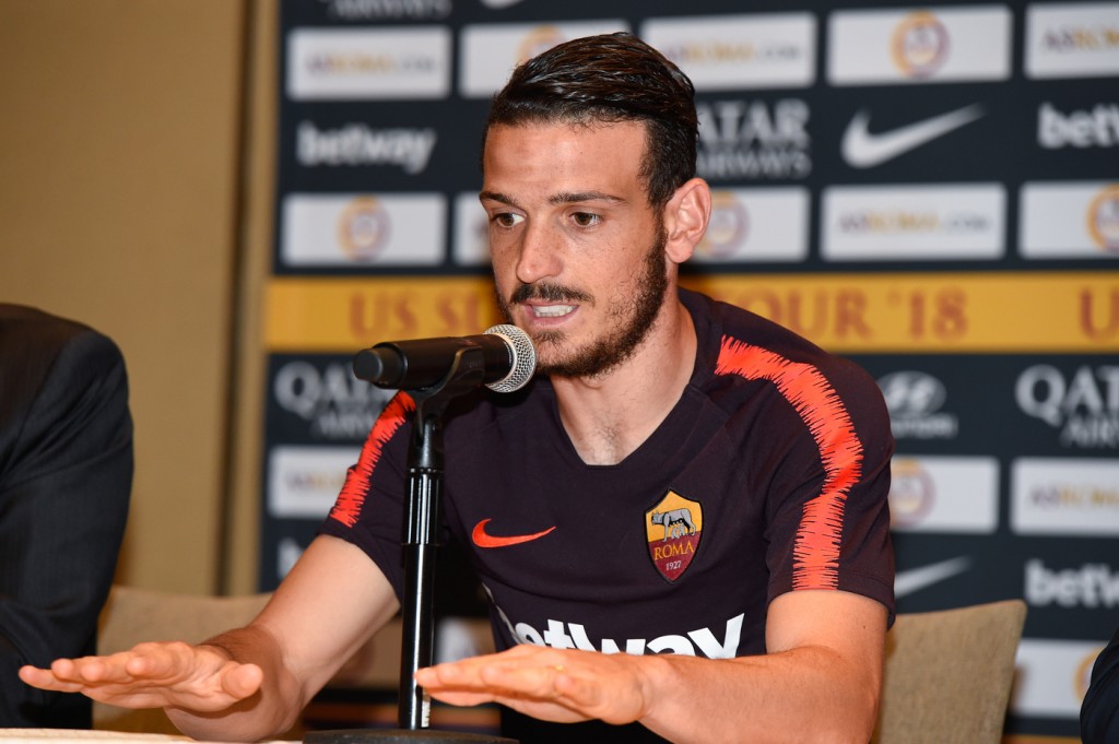 florenzi_AS Roma Tour USA 2018, conferenza stampa a Boston