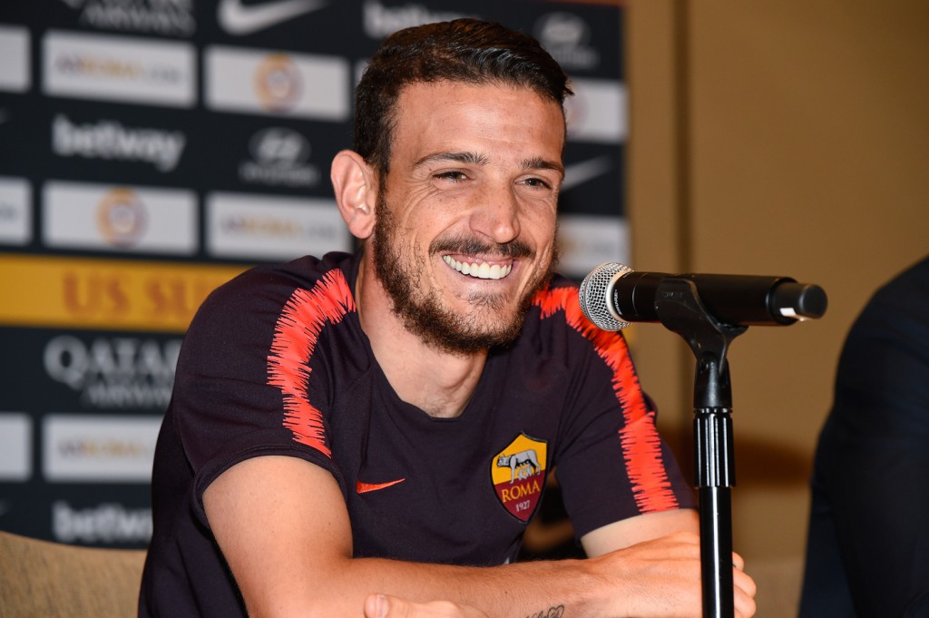 florenzi_AS Roma Tour USA 2018, conferenza stampa a Boston