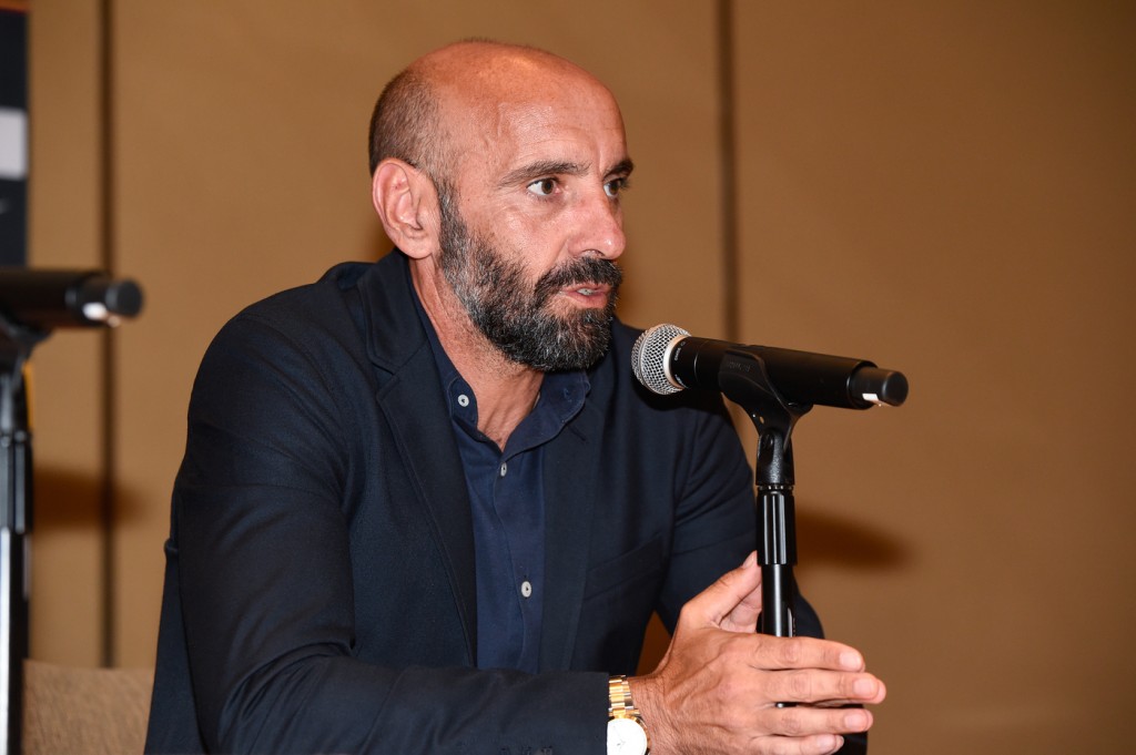monchi_AS Roma Tour USA 2018, conferenza stampa a Boston