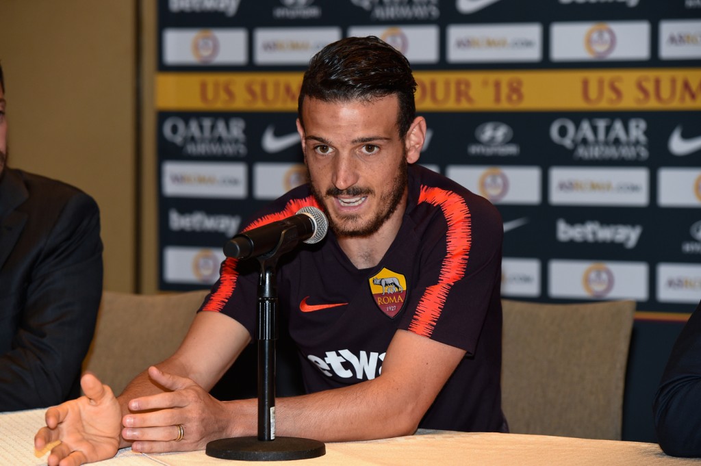 florenzi_AS Roma Tour USA 2018, conferenza stampa a Boston