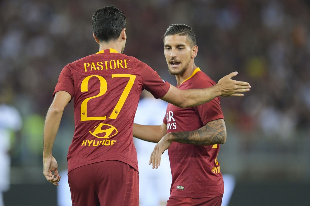 Pastore Pellegrini Roma vs Atalanta - Serie A TIM 2018/2019