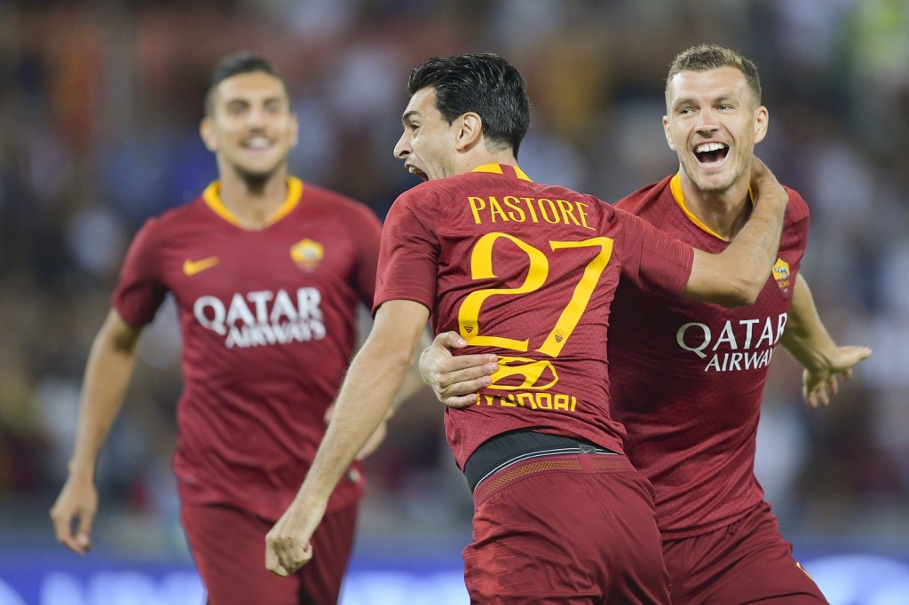 Pastore Dzeko Roma vs Atalanta - Serie A TIM 2018/2019