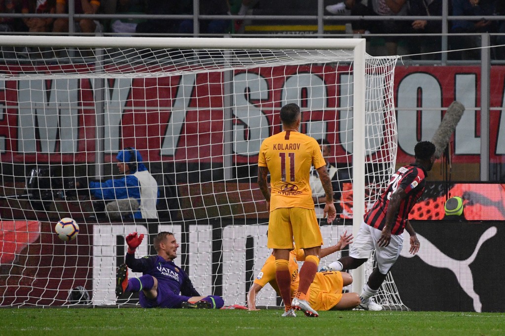 kessie Milan vs Roma - Serie A TIM 2018/2019