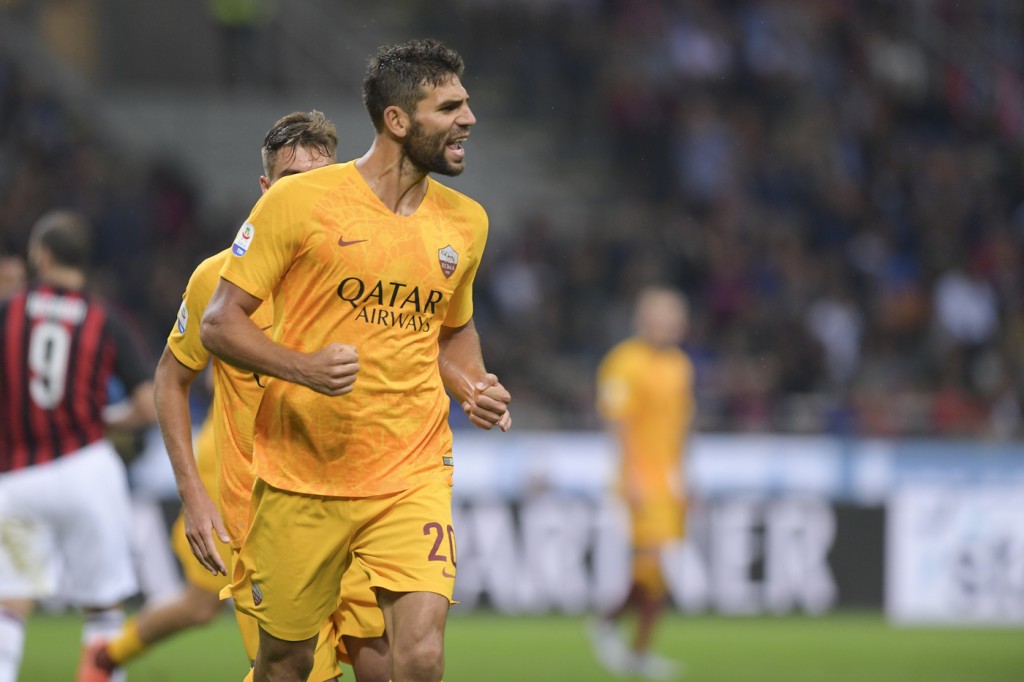 fazio Milan vs Roma - Serie A TIM 2018/2019