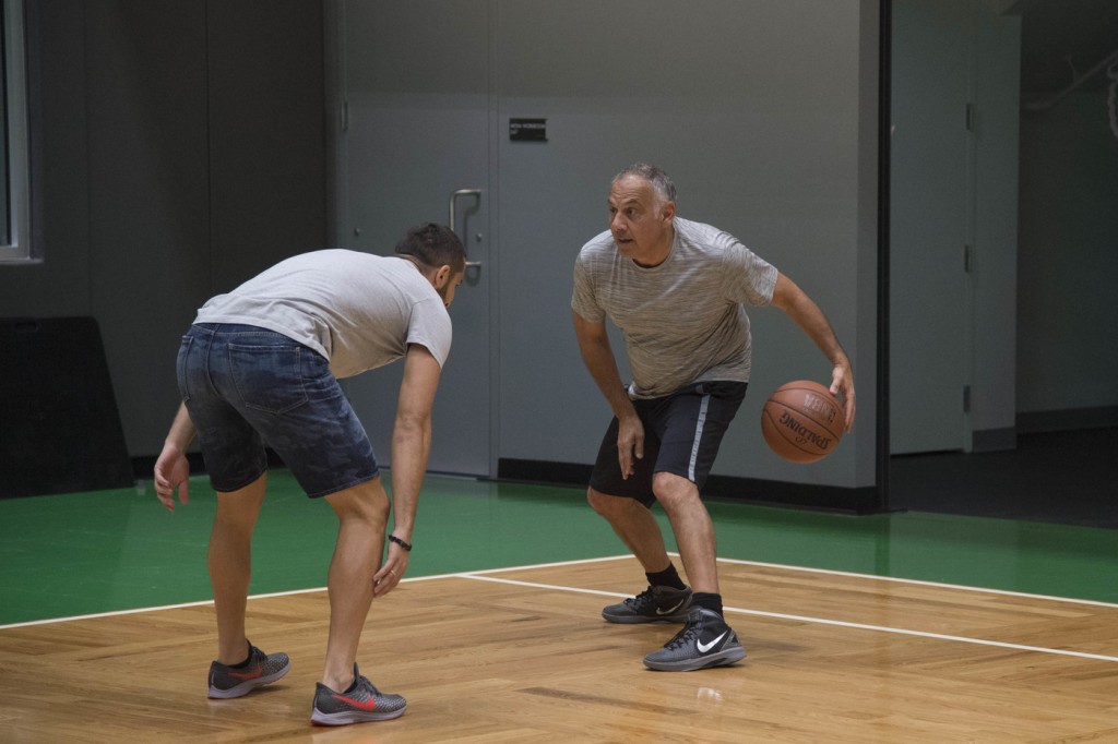 roma_boston_celtics_01 Nella foto: James Pallotta, Konstantinos Manolas
