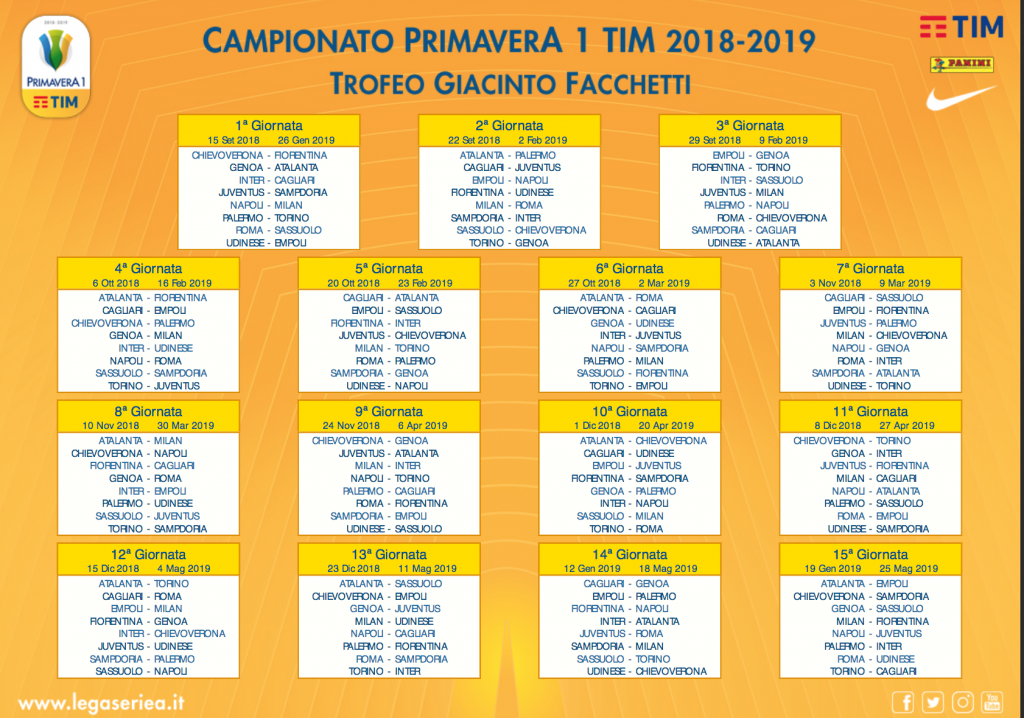 calendario primavera 1