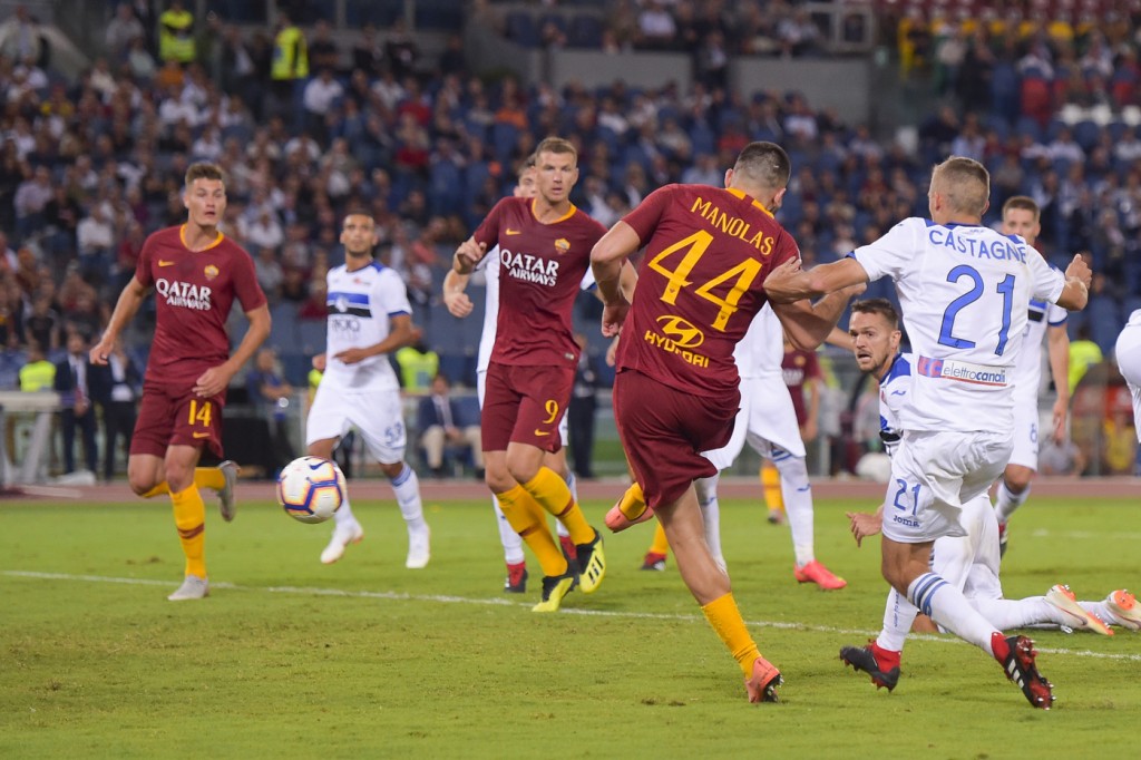 Manolas Roma vs Atalanta - Serie A TIM 2018/2019