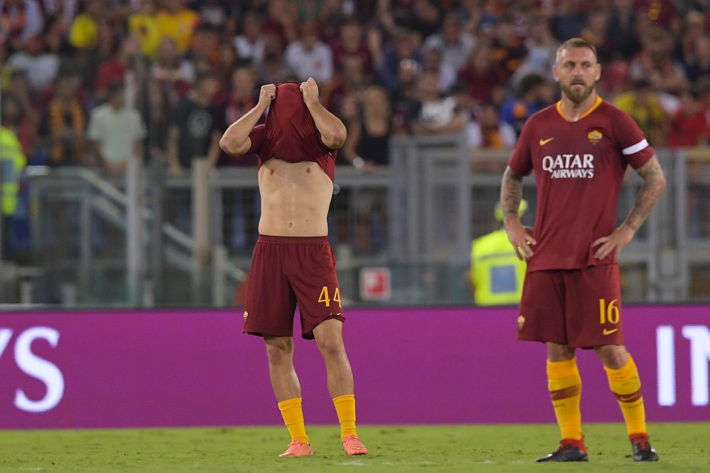Manolas De Rossi Roma vs Atalanta - Serie A TIM 2018/2019