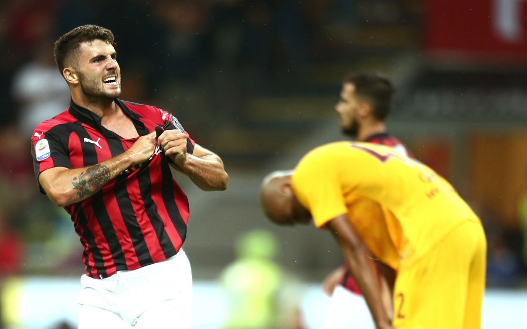 cutrone nzonziMilan vs Roma - Serie A TIM 2018/2019