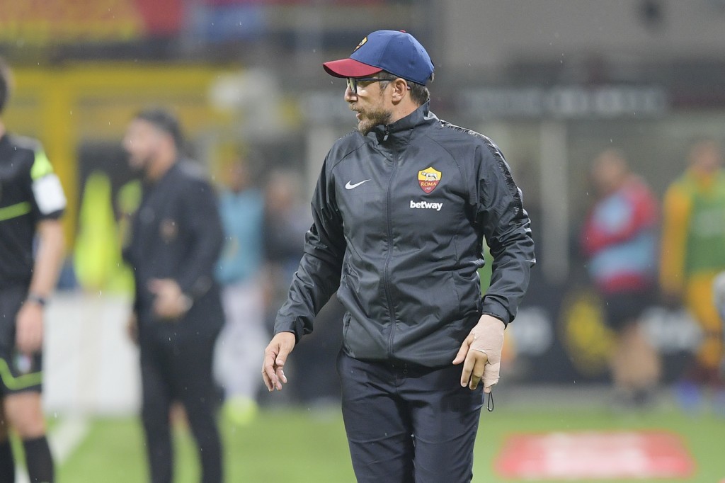 Di Francesco Milan vs Roma - Serie A TIM 2018/2019