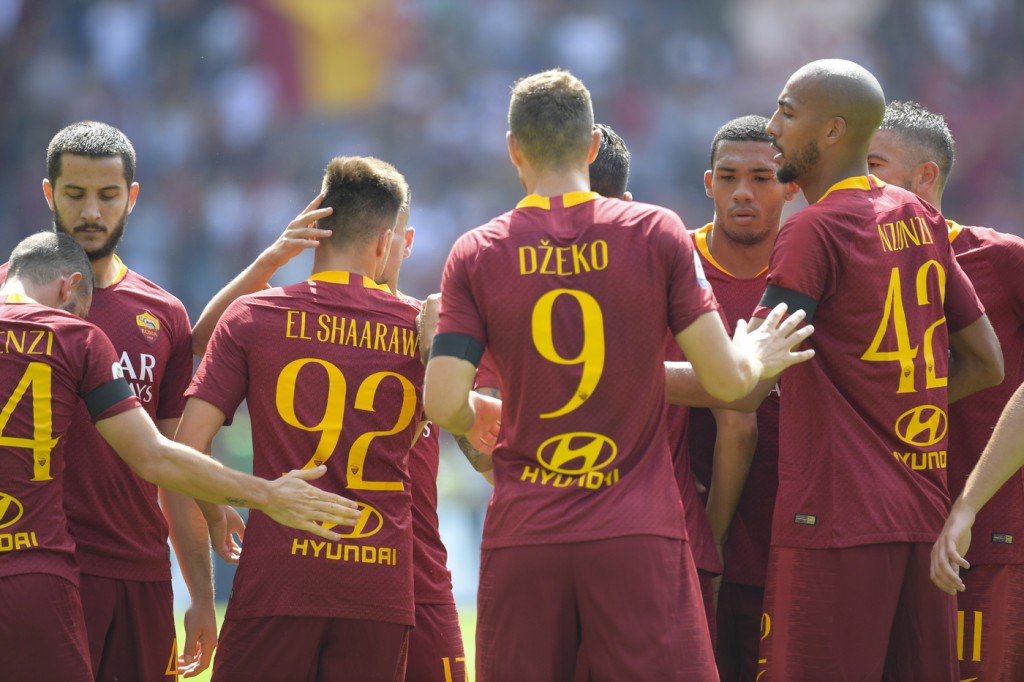 El Shaarawy Dzeko Nzonzi Roma vs Chievo - Serie A Tim 2018/2019
