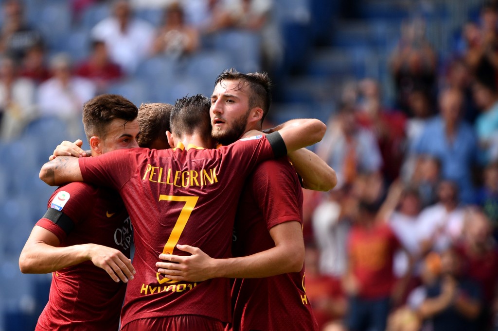 Cristante Pellegrini Roma vs Chievo - Serie A Tim 2018/2019