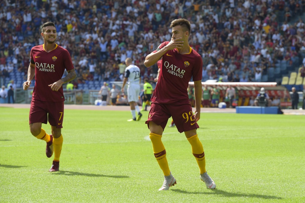 El Shaarawy Roma vs Chievo - Serie A Tim 2018/2019
