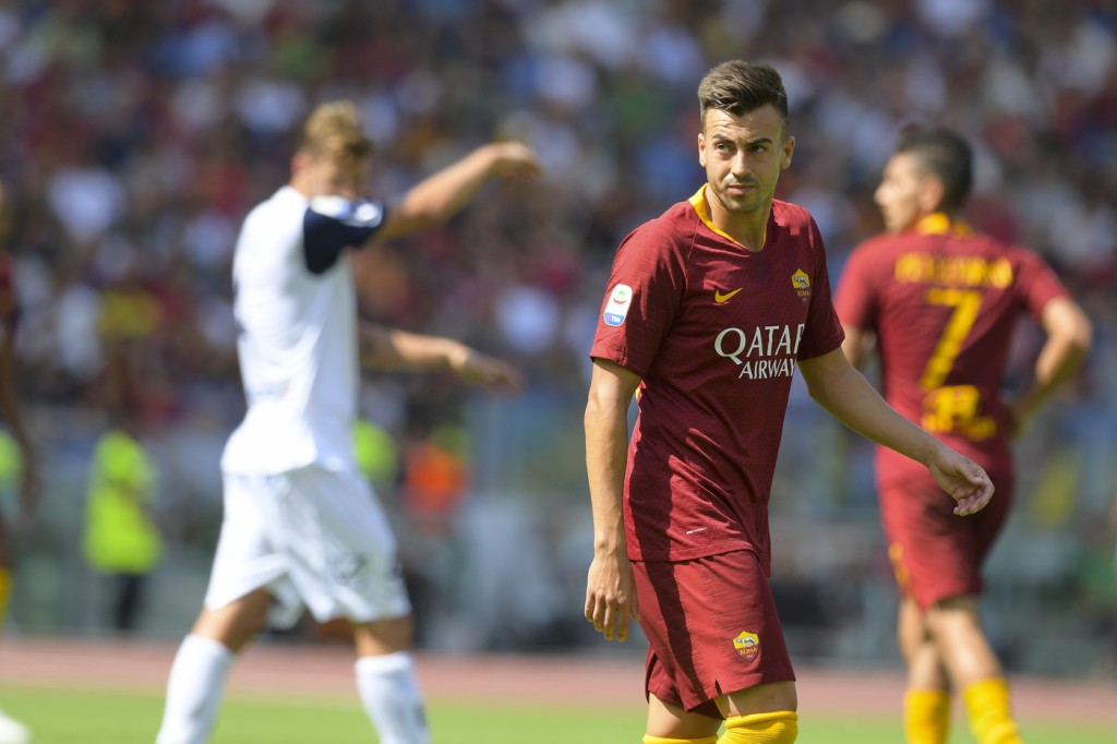 El Shaarawy Roma vs Chievo - Serie A Tim 2018/2019