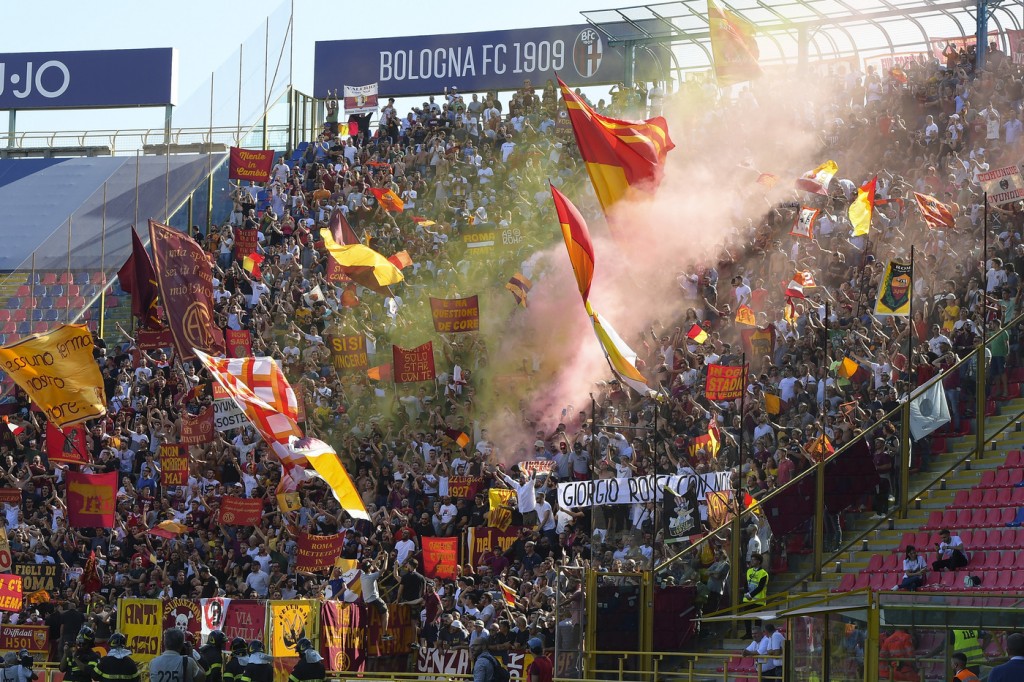 Tifosi Bologna vs Roma - Serie A TIM 2018/2019