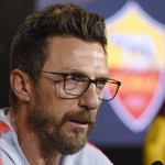 AS Roma, Eusebio Di Francesco in conferenza stampa