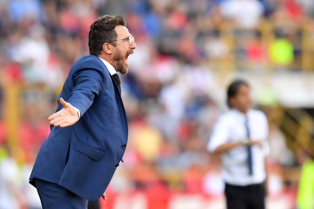 Di Francesco Bologna vs Roma - Serie A TIM 2018/2019