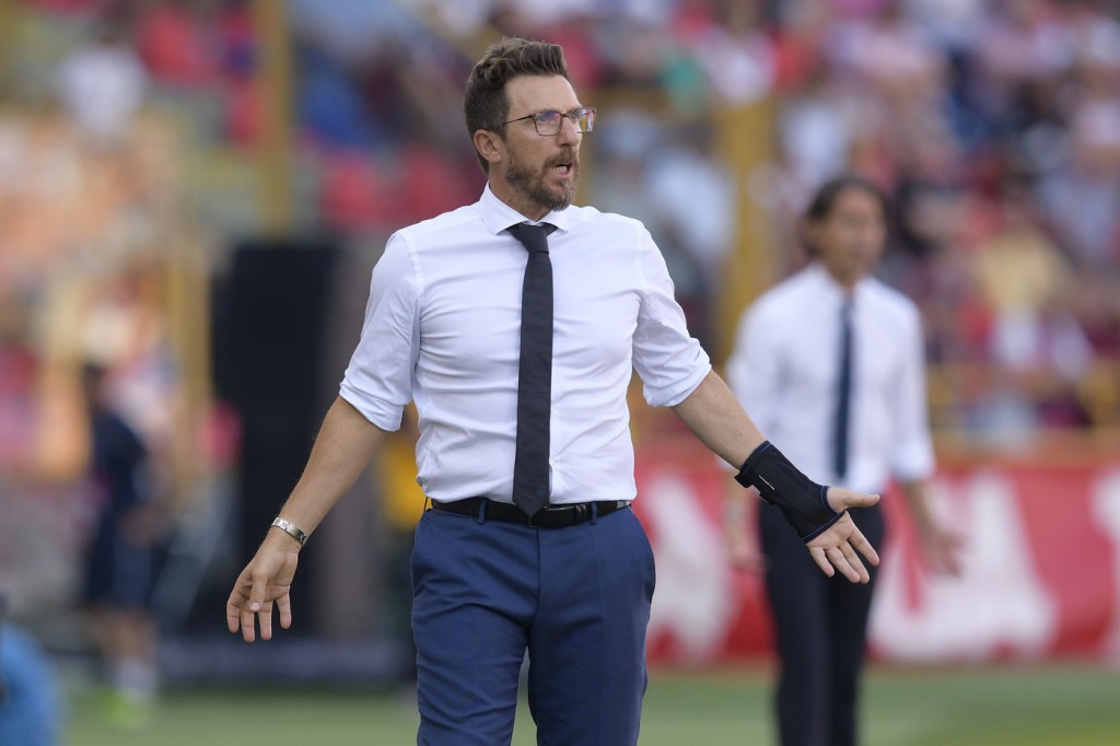 Di Francesco Bologna vs Roma - Serie A TIM 2018/2019