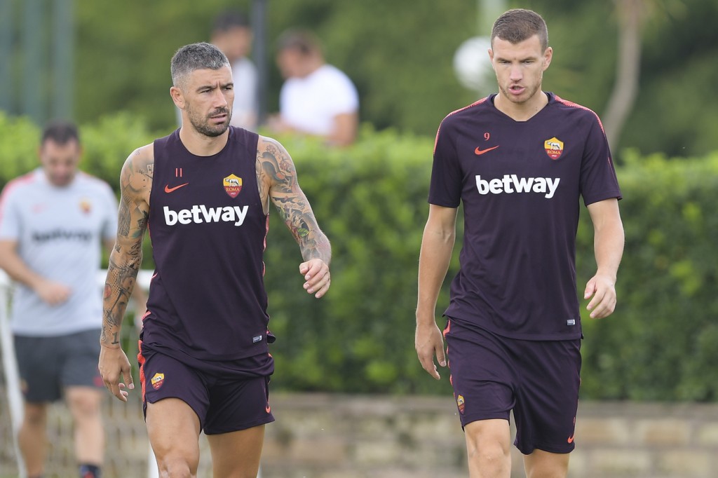 Kolarov Dzeko Trigoria2