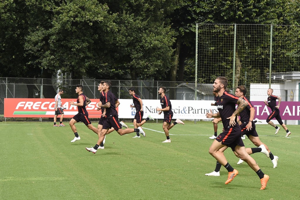 AS Roma_Allenamento_Trigoria