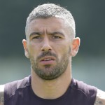 Kolarov AS Roma, allenamento di rifinitura a Trigoria