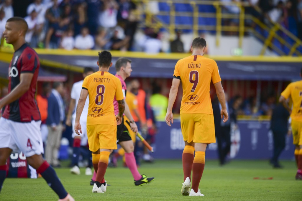 Dzeko Perotti Bologna-Roma Dzeko Perotti