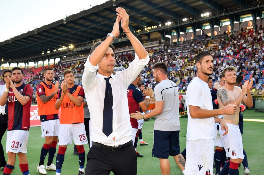 Inzaghi Bologna vs Roma - Serie A TIM 2018/2019