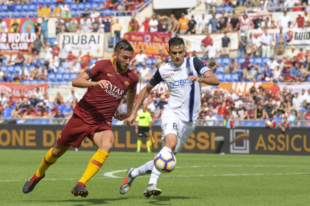 Cristante radovanovic Roma vs Chievo - Serie A Tim 2018/2019